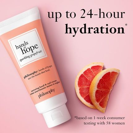 Philosophy Hands Of Hope Hand And Nail Cream Sparkling Grapefruit 1 Ounce - Image 3