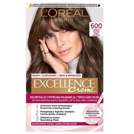 L'Oreal Excellence Creme Hair Color 6.0 Natural Dark Blonde