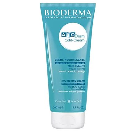 Bioderma Abcderm Coldcream 200Ml Nourishing Face And Body Cream For Children