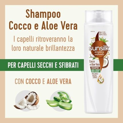 Sunsilk Coconut And Aloe Vera Shampoo 250Ml - Image 3