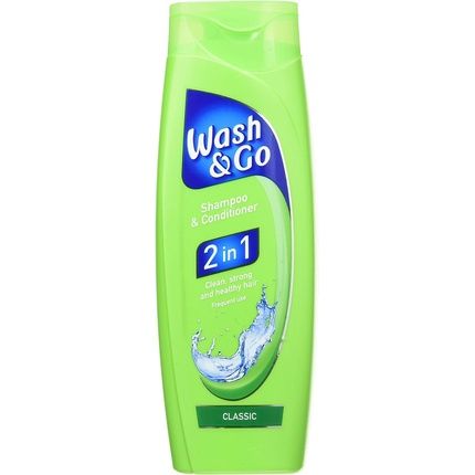 Wash & Go Classic 2 In 1 Shampoo & Conditioner 400Ml