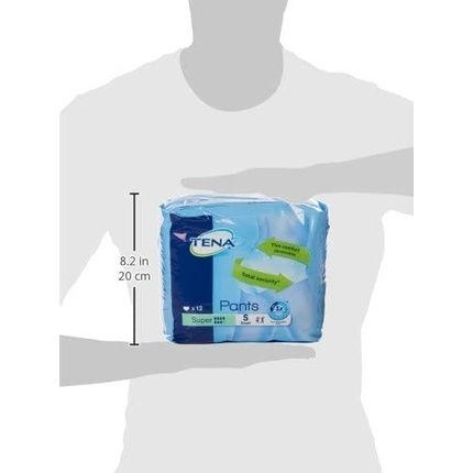 Tena Small Pants Super Small 12 Pants White - Image 3