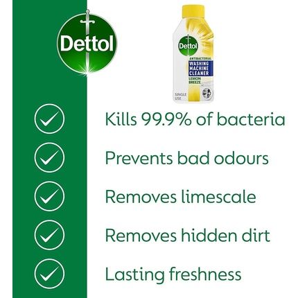 Dettol Washing Machine Cleaner Lemon Breeze 250Ml