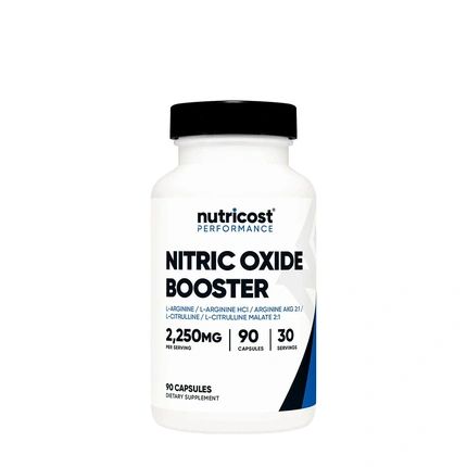 Nutricost Nitric Oxide Booster 750 Mg 90 Capsules