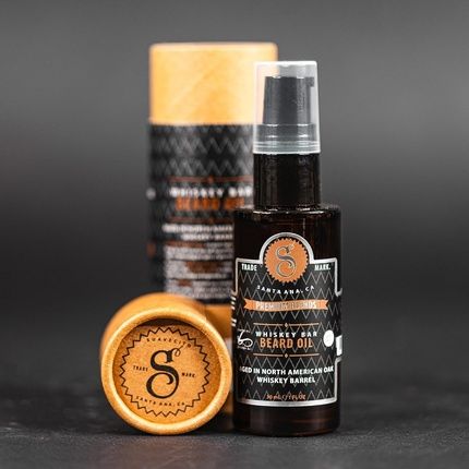 Suavecito Premium Blends Beard Oil Leave-In Conditioner For Softening Hair Hydrating Skin Eliminating Dandruff Healthy Growth Whiskey Bar Fragrance 1 Fl Oz