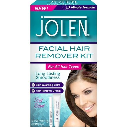 Jolen Facial Hair Remover Kit