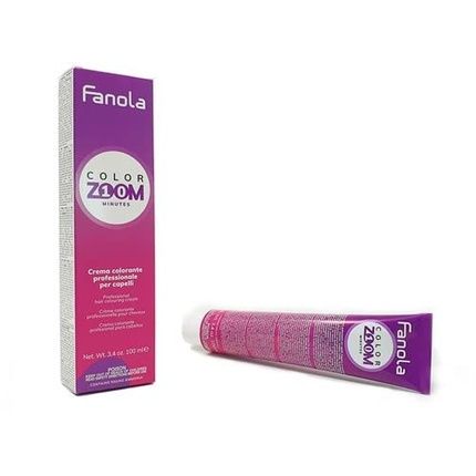 Fanola Colorzoom 10 Minute 6.01 Natural Dark Blonde Ash Hair Color 100Ml