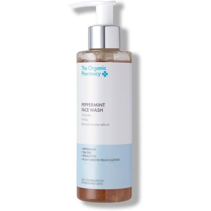The Organic Pharmacy Peppermint Face Wash 200Ml - Cleanse And Balance