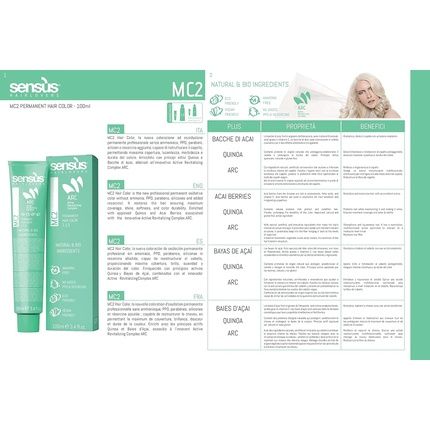 Natural And Organic Hair Color By Sens.Us Mahogany Colors 5.6 Light Mahogany Brown - Image 3