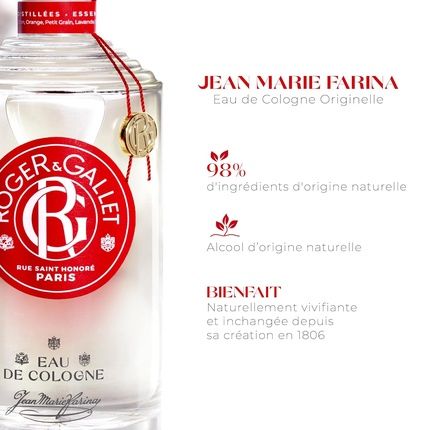 Roger & Gallet Eau De Cologne Spray For Men & Women Jean Marie Farina 500Ml 16.9 Fl Oz Bottle - Image 3