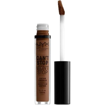 Nyx Can'T Stop Won'T Stop Full Coverage Contour Concealer Mocha 3,5Ml