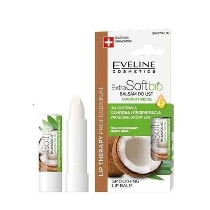 Eveline Professional Therapy Extra Soft Bio Protective Coconut Lip Balm 4G - Image 3