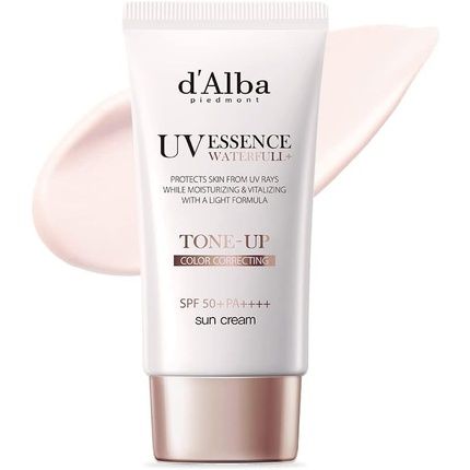 D'Alba Italian White Truffle Waterfull Tone-Up Sun Lotion عامل حماية من الشمس SPF 50+ Pa++++
