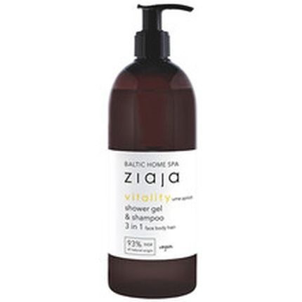 Ziaja Baltic Home Spa Vitality Shower Gel And Shampoo 3 In 1
