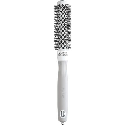 Olivia Garden Expert Blowout Shine Hairbrush White And Grey 20Mm