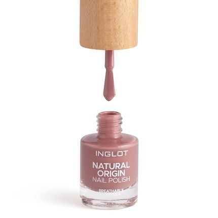 Inglot Natural Origin Nail Polish Bridal Rose 014 - Image 3