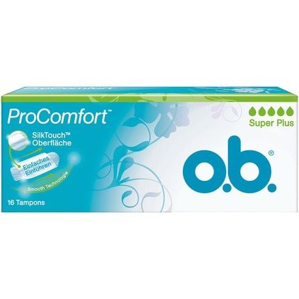 O.B. Tampons Pro Comfort Super Plus 16 Pack