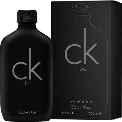 Calvin Klein Ck Be Eau De Toilette 200Ml Vaporizer Unisex Adults' Black Musk