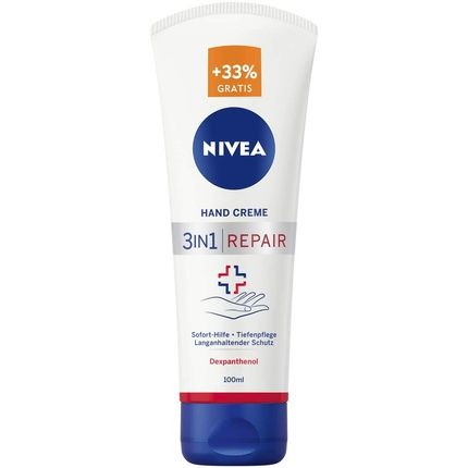 Nivea 3In1 Repair Hand Cream 100Ml
