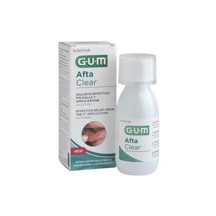Gum Aftaclear Rinse 120Ml
