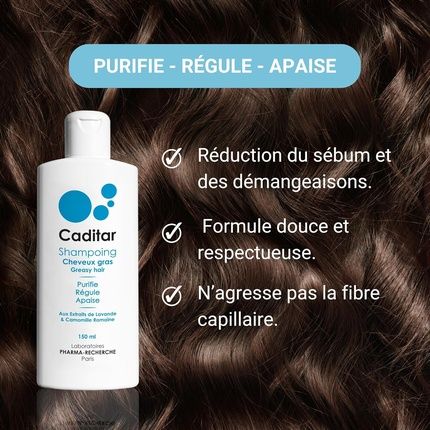 Caditar Oily Hair Shampoo 150Ml