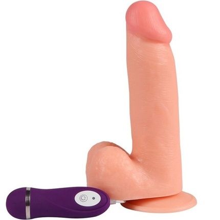 Shequ Adam Vibrator Dildo With Remote Control 21Cm