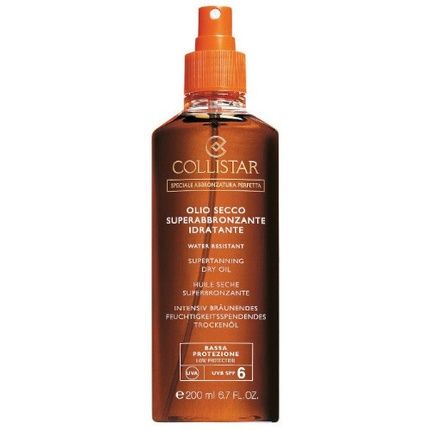 Collistar Supertanning Moisturizing Dry Oil Spf 6 200 Ml