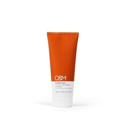 O&M Clean.Tone Caramel Color-Refreshing Hair Treatment For Bleached Hair 200Ml