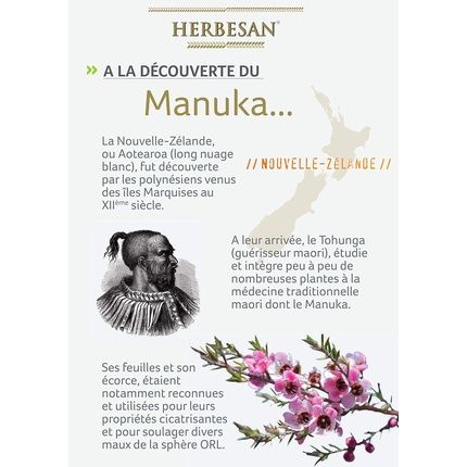 Herbesan Manuka Honey Lozenges 100% Honey Iaa 10+ - Pack Of 8 - Image 3