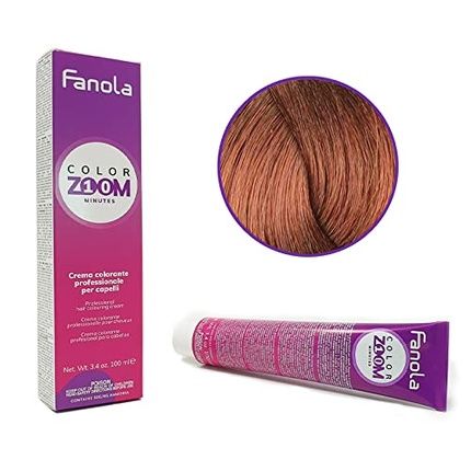 Color Hair Cream 100Ml Colorzoom 10 Minutes 7.4 Copper-Fanola Blonde