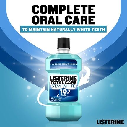 Listerine Antiseptic Mouthwash Stay White 250Ml