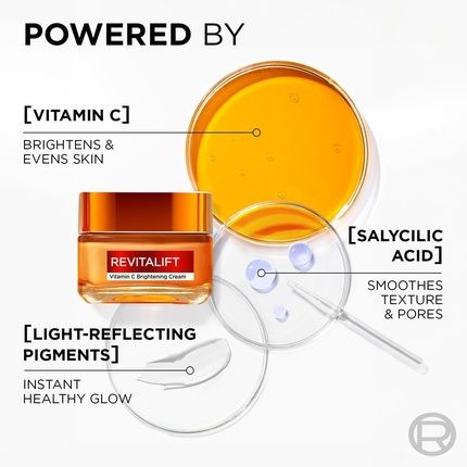 L'Oreal Paris Revitalift Vitamin C Brightening Cream For Face With Vitamin C - Image 3