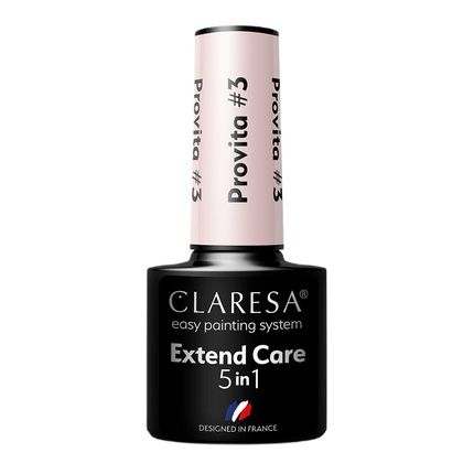 Claresa Extend Care 5 In 1 Provita Base For Hybrid Nail Polish 3 5G