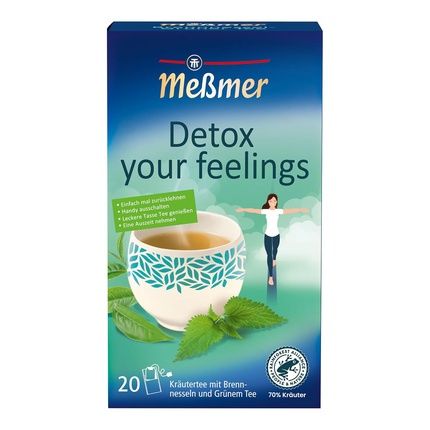 Memer Detox Your Feelings Herbal Blend With Nettle And Green Tea