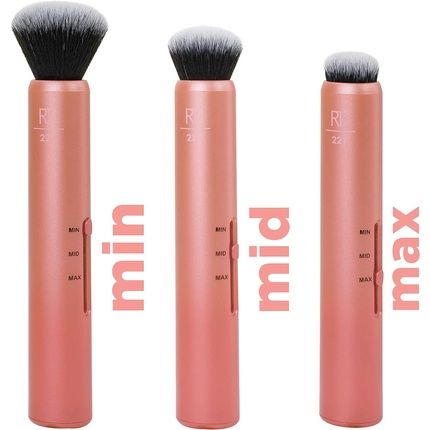 Real Techniques Slide 3-In-1 Makeup Brush For Foundation And Concealer Multicolor - Image 3