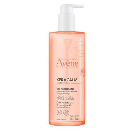 Avne Avene Xerecalm Nutrition Cleansing Gel 500Ml Gentle Cleansing Gel For Dry And Sensitive Skin - Image 4