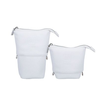 Ilu Basic Set 18 Makeup Brushes With Bag White - Image 3