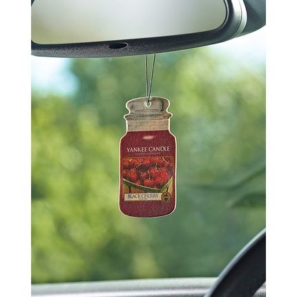 Yankee Candle Car Jar Scented Air Freshener Black Cherry - Pack Of 3 - Image 3