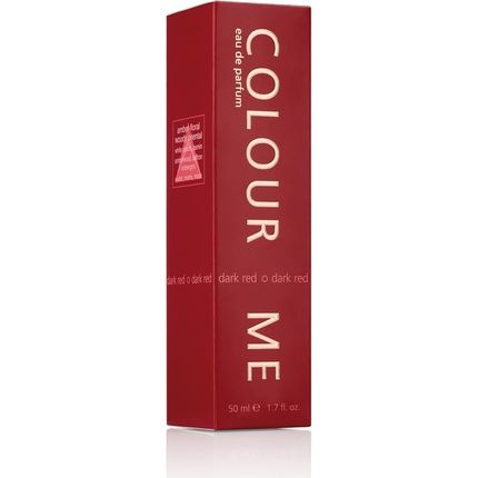 Colour Me Dark Red Perfume For Men And Women 50Ml Eau De Parfum Luxury Fragrance