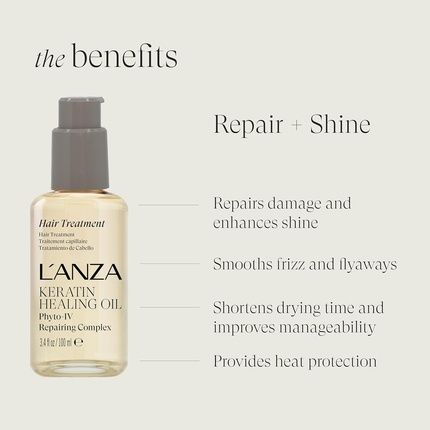 L'Anza Keratin Healing Oil 185Ml Unfragranced - Image 3