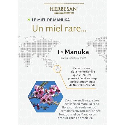 Herbesan Manuka Honey Lozenges Honey Lemon Iaa 10+ - Pack Of 8 - Image 3