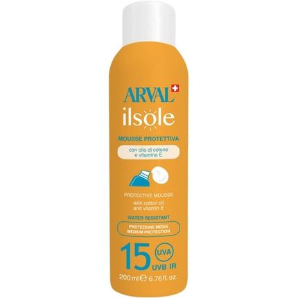 Arval Il Sole Protective Mousse Spf15 200Ml