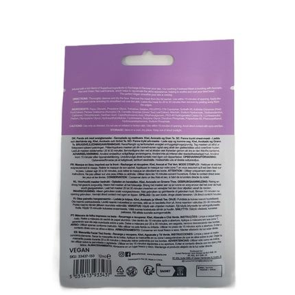 Luxury Beauty Wholesale B2B Online Face Facts Printed Forehead Mask Recharge & Recover