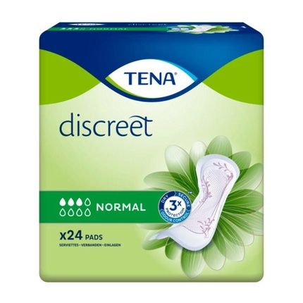 Tena Lady Discreet Normal By Tena Feminine Incontinence Protection