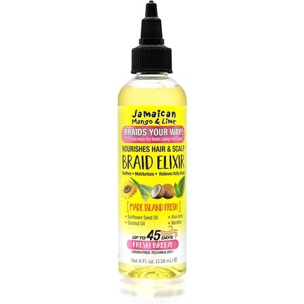 Jamaican Mango & Lime Braid Elixir 4Oz