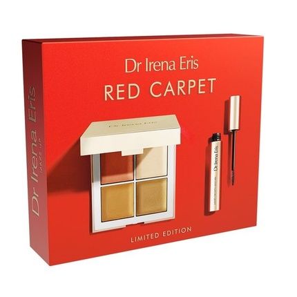 Red Carpet Design Define Face Contouring Palette 20G And Lashes Growth Mascara 9Ml