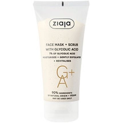 Ziaja Glycolic Acid Face Mask Scrub 55 Ml