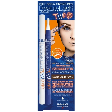 Refectocil Beautylash Two Go Neutral Brown Eyebrow Color