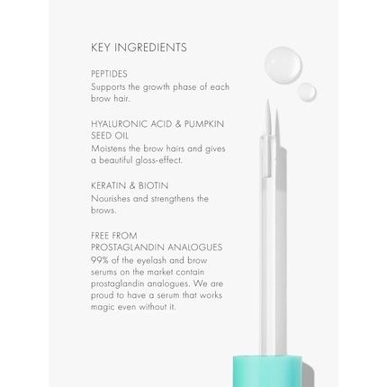 Sweed The Brow Serum Vegan Cruelty-Free Clean Beauty 0.10 Fl Oz 3Ml