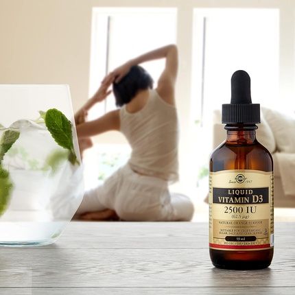 Solgar Liquid Vitamin D3 2500 Iu Keeps Bones And Teeth Healthy Supports Immunity Vegetarian - Image 3